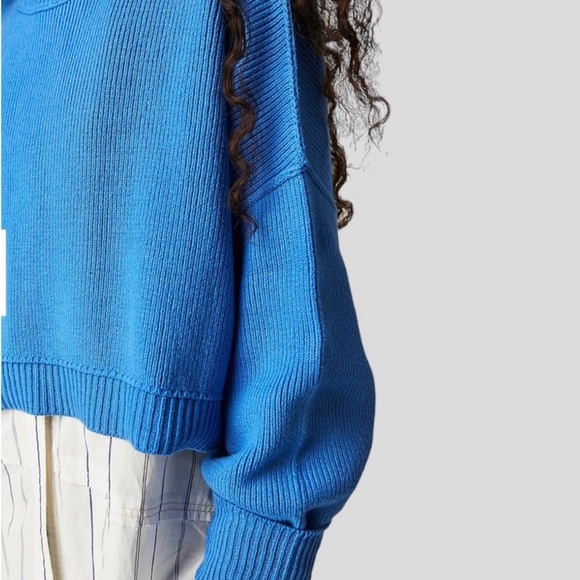 FREE PEOPLE EASY STREET SWEATER XS - Picture 5 of 8